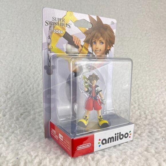 Sora Amiibo Super Smash Bros Series Kingdom‎ Hearts Nintendo Switch NEW - Picture 6 of 8